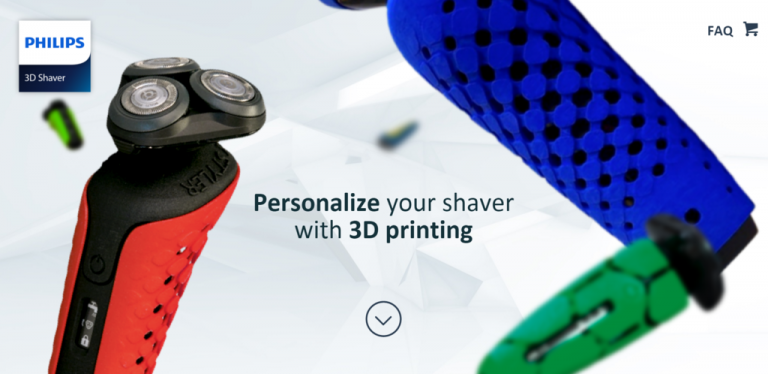 フィリップスが3Dプリンターで作るシェーバー「3D Shaver」を販売開始！